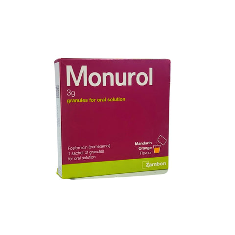 Monurol 3 Gram Granules For Oral Solution