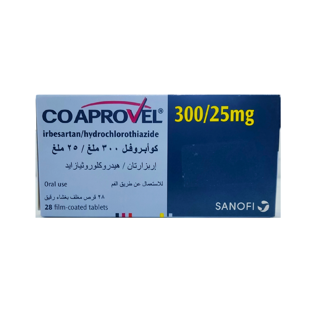 Co Aprovel 300 / 25 Mg 28 Tablets