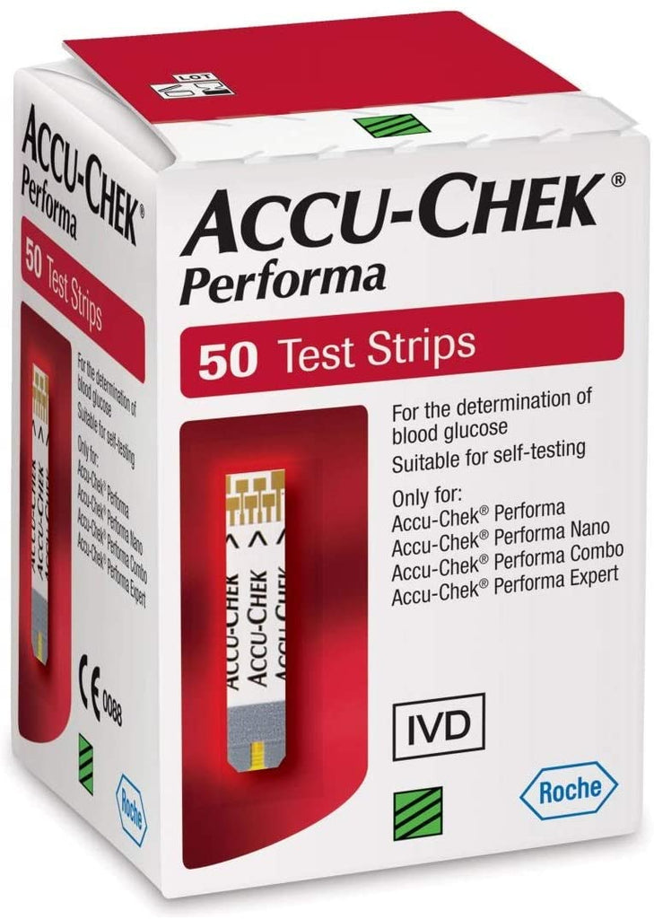 Accu Chek Performa Blood Glucose Test Strips