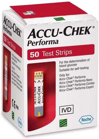 Accu Chek Performa Blood Glucose Test Strips