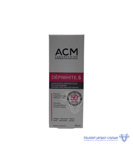 ACM Depiwhite S Cream SPF 50 Size 50 Ml