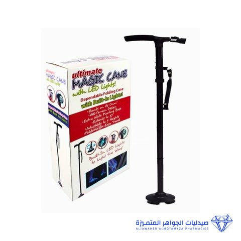 Aluminium Crutches With Led Magic Cane