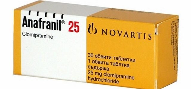 ANAFRANIL 25 MG 30 TAB