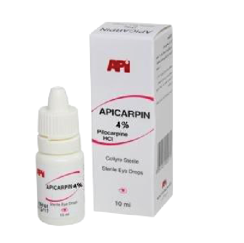 Apicarpin 4% Eye Drops 10Ml