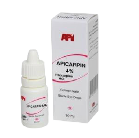 Apicarpin 4% Eye Drops 10Ml