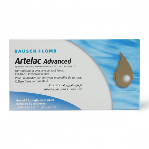 Artelac Advanced Eye Drops 30 PCS