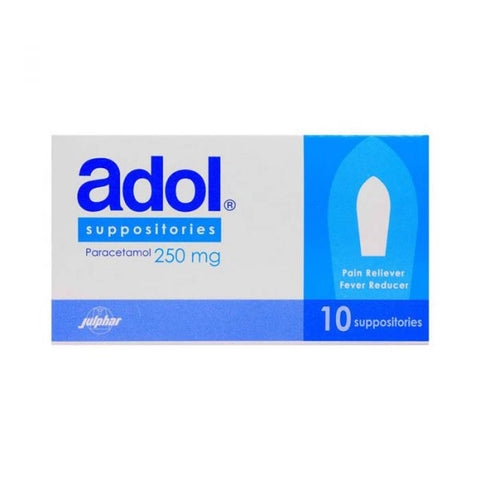 Adol 250 mg 10 suppository