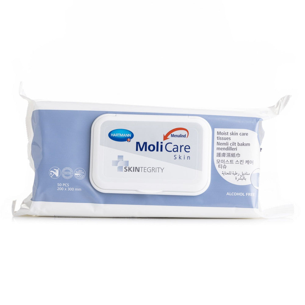 مناديل ترطيب للكبار 50 قطعة