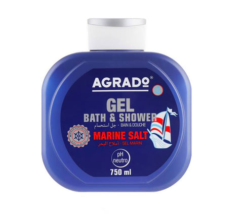 Agrado shower gel sea salts 750ml