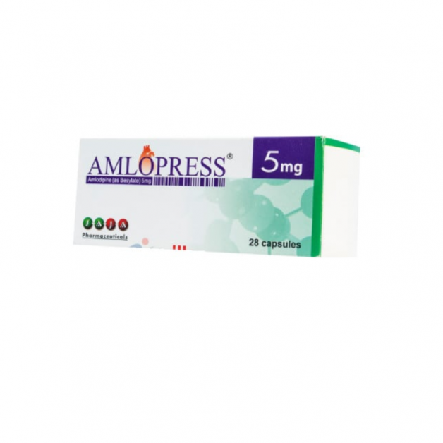 Amlopress 5 Mg 28 Capsules