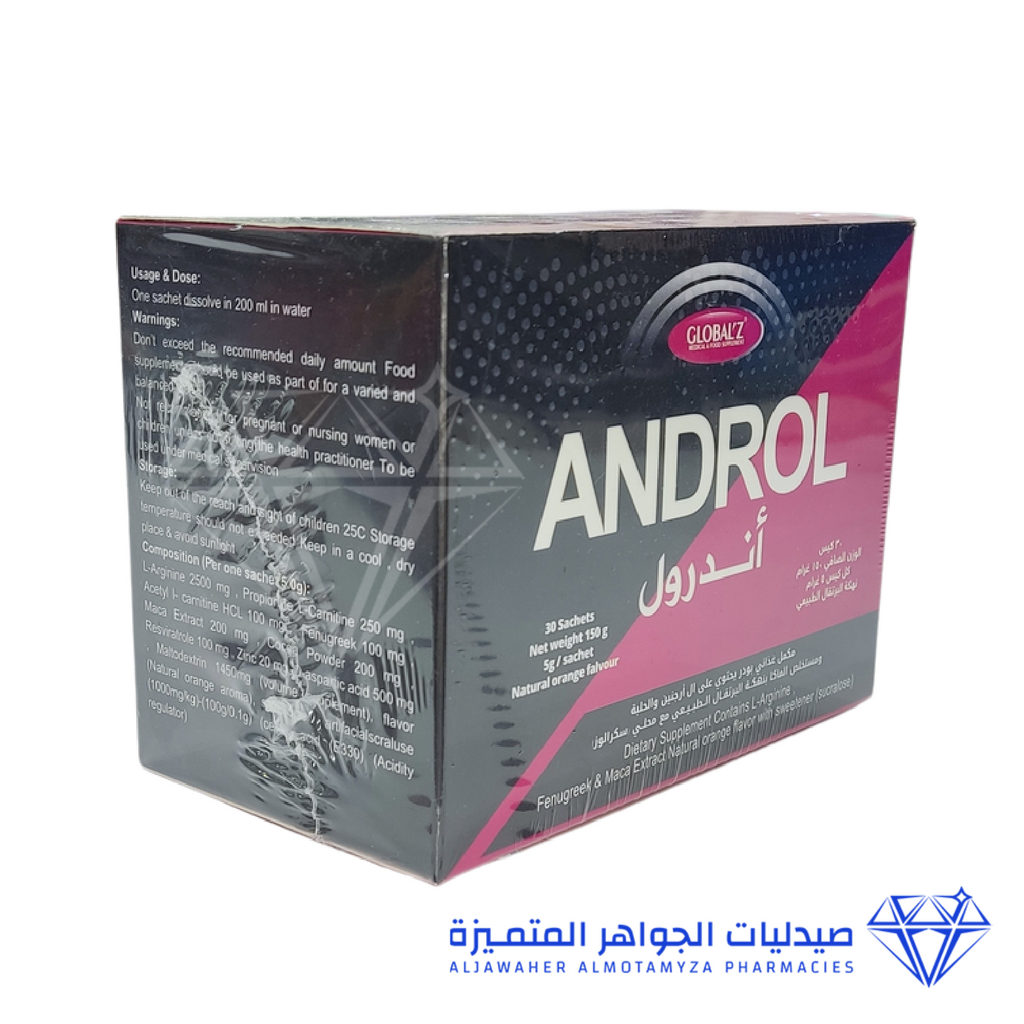 Androl Complete Supplement For Sexual Desire, 30 Pt