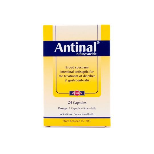 Antinal 200 mg Capsule 24pcs