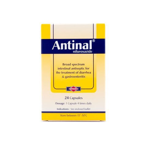 Antinal 200 mg Capsule 24pcs