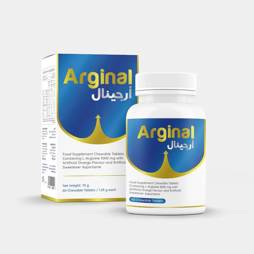 Arginal 60 chewable tablets