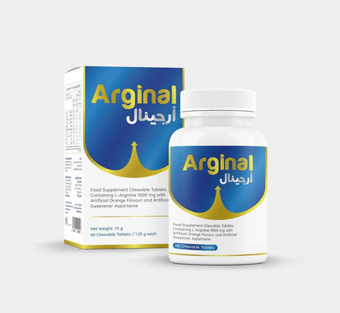 Arginal 60 chewable tablets