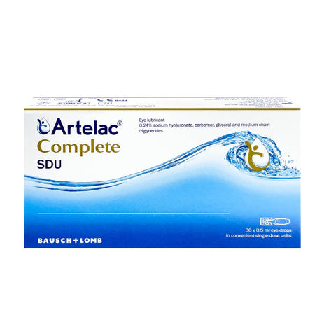 Artelac Complete Sdu Eye Drops 30 Tablets