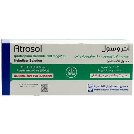 Atrosol 500 Mcg-2ml Inhaler Solution 21pcs