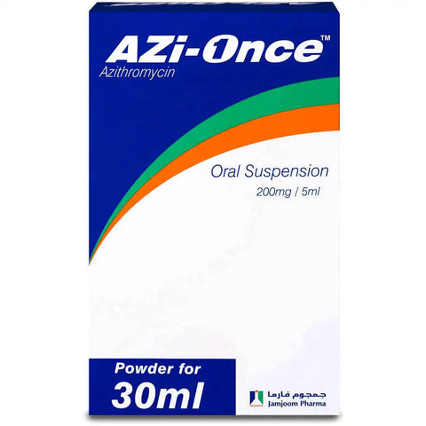 Azi-Once 200 Mg 30 Ml Suspension