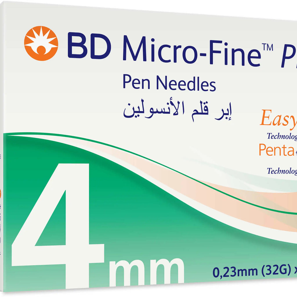 Bd Micro Fine Plus Insulin Pen Needles 4 Mm 100 Pcs