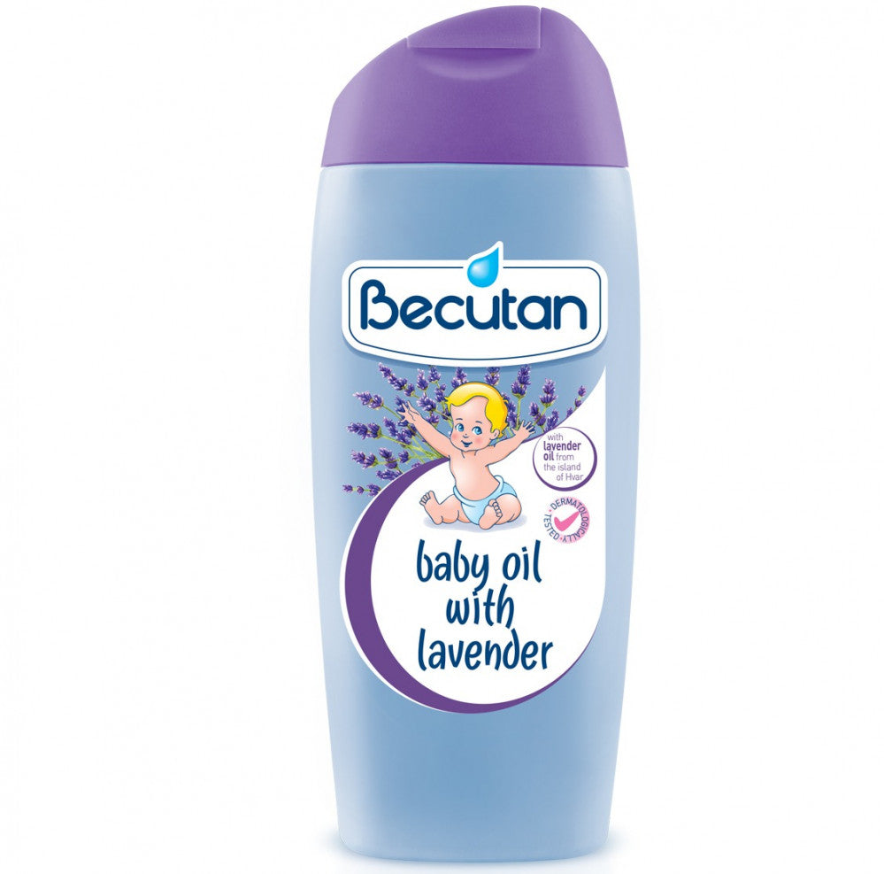 Becutan Lavender Baby Oil 200Ml