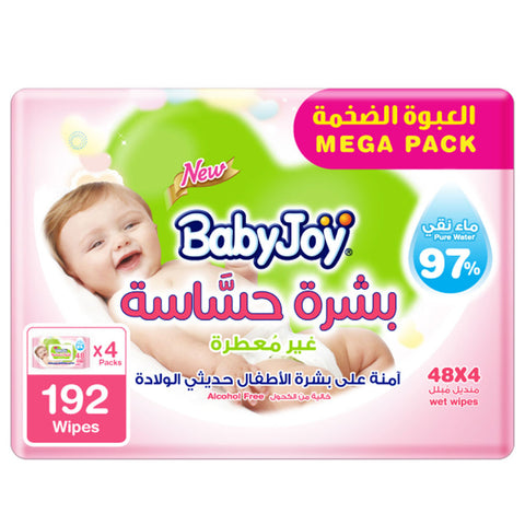 Baby Joy Wipes - 4ÃƒÆ’Ã¢â‚¬â€48 Wipes