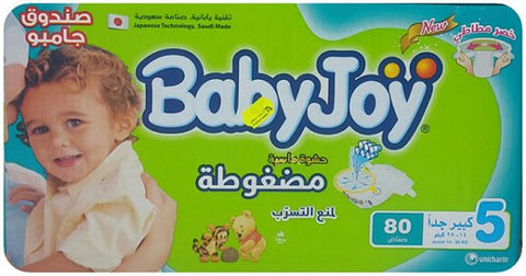 Baby Joy Box Jumbo Size 5 - 80 Pcs