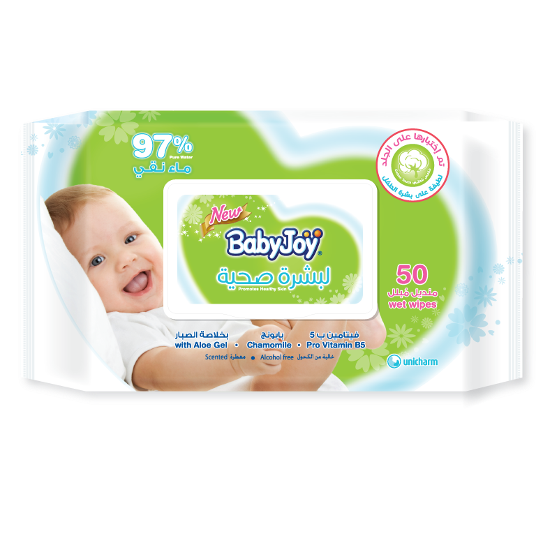 Baby Joy Wipes - 18X50