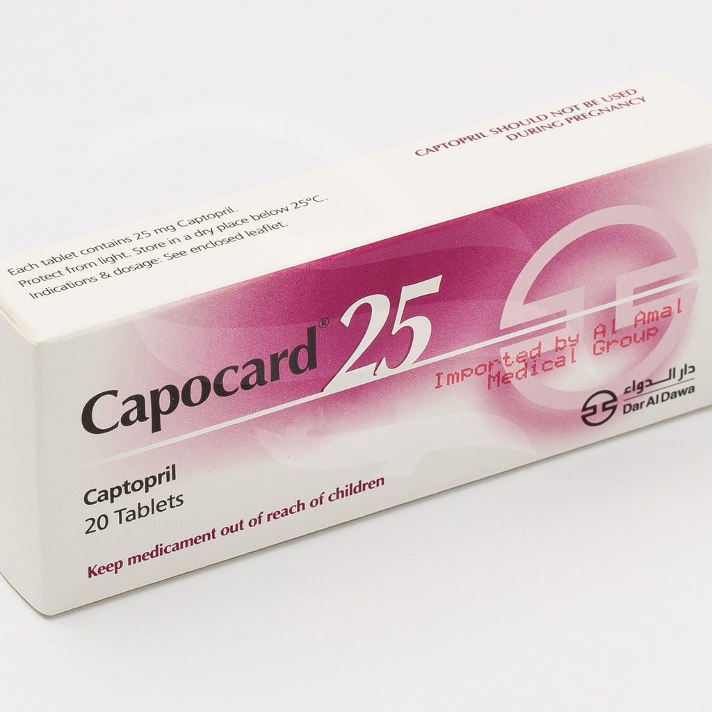 Capocard 25 Mg 20Tab