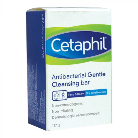 Cetaphil Anti-Bacterial Gentle Cleansing Bar 127Ml