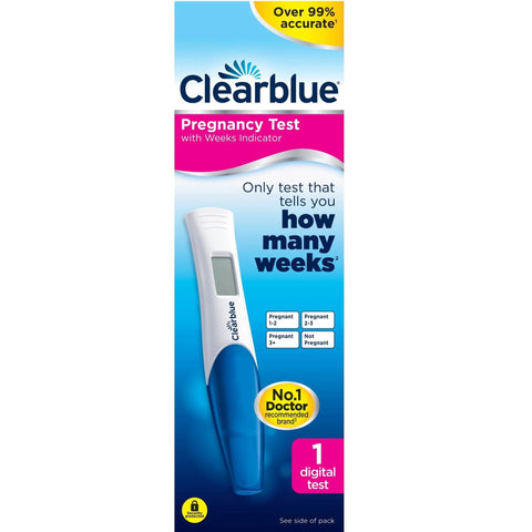 CLEARBLUE PREGNANCY TEST WITH WEEK INDICATOR