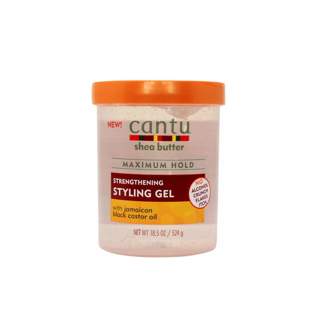 Cantu Black Castor Hair Styling Gel 524 Gm