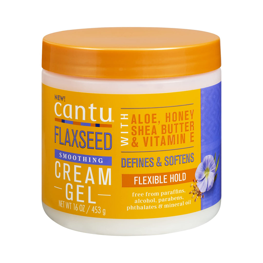 Cantu Flaxseed Smoothing Cream Gel 453 Gm