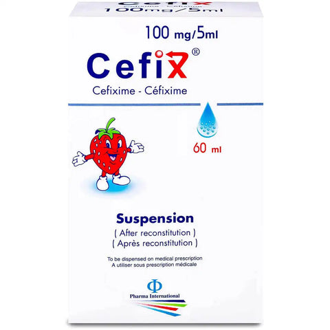 Cefix Syrup 100 Mg 5 Ml