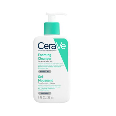 Cerave Foaming Cleanser Gel Moussant 236 Ml