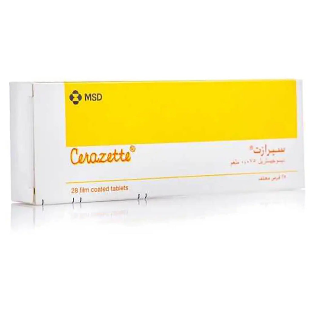 Cerazette 75 Mg 28 Tablets