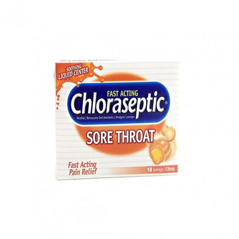 Chloraseptic Sore Throat 18 Tablets