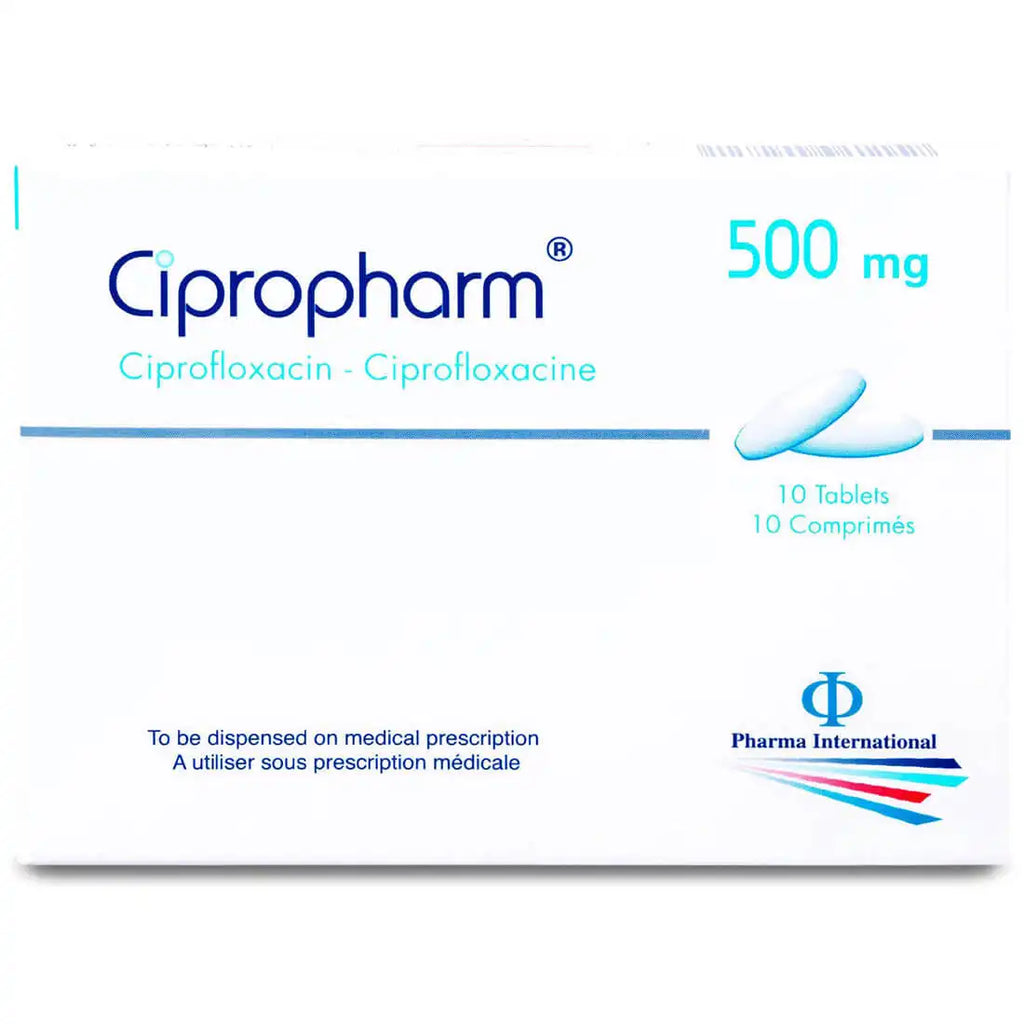 Cipropharm 500 Mg 10 Tablets