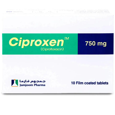 Ciproxen 750 Mg 10 Tab