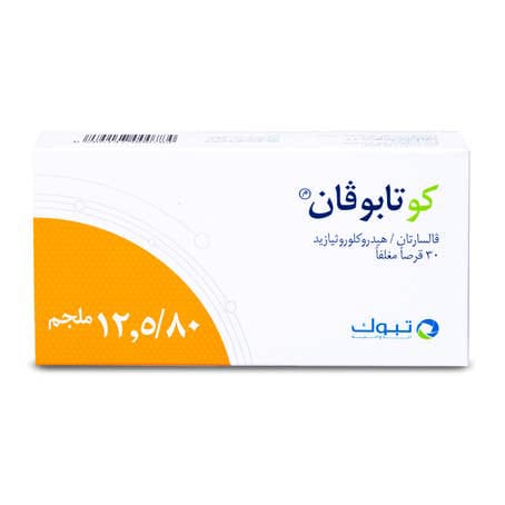 Co-Tabuvan 80/12.5mg Tablets 30