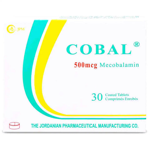 Cobal 500 Mcg 30 Tablets