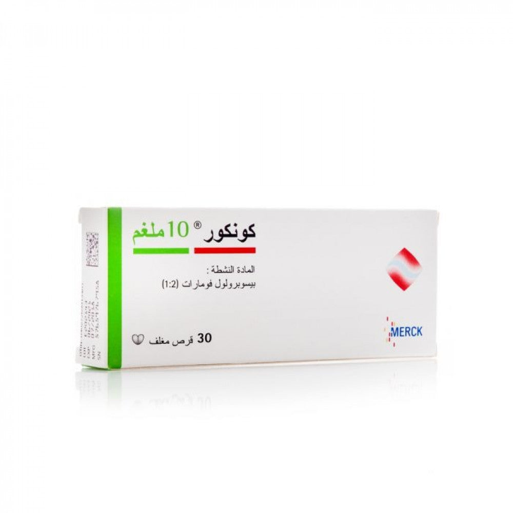Concor 10 mg 30 Tablets