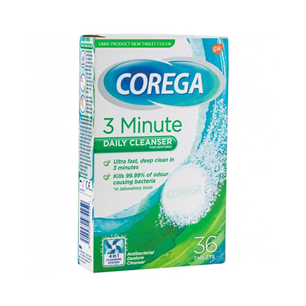 Corega Cleansing Tablets 36 Tablets