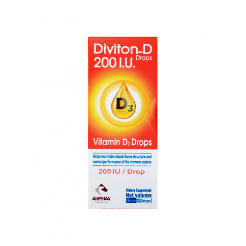 DIVITON - D 200 IU ML ORAL DROPS 10 ML