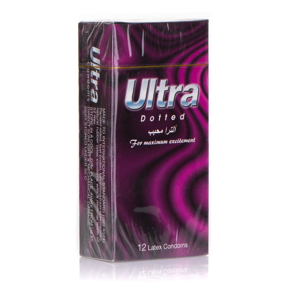 ULTRA DOTTED CONDOMS 12PCS