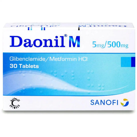 Daonil M5/500 Mg 30 Tablets