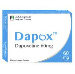 Dapox 60 mg 4 tab 