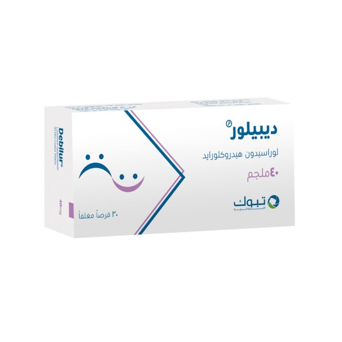 ديبيلور لوراسيدون هيدروكلورايد 40 ملجم - 30 قرص