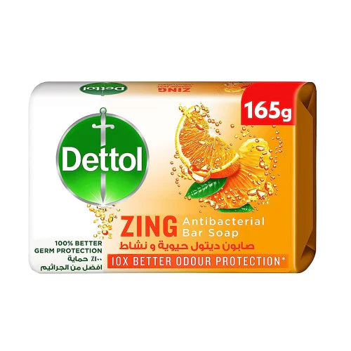 Dettol Zing Soap 165G