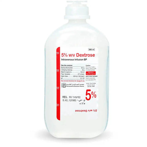 Dextrose 5% Solution 500 Ml