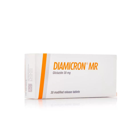 Diamicron Mr 30 Mg 30 Tablets